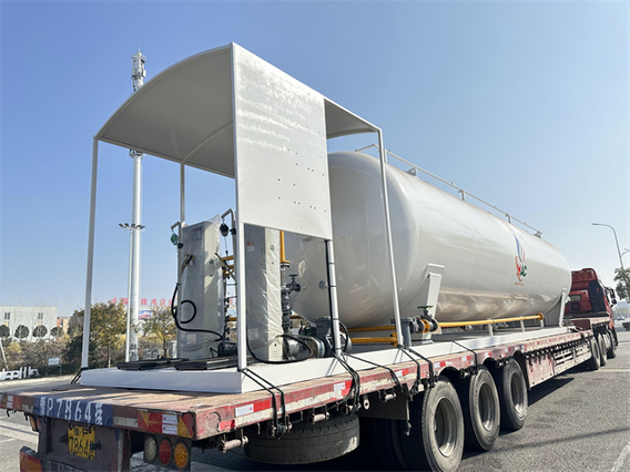 Station intelligente de distribution de gaz Lpg 100cbm