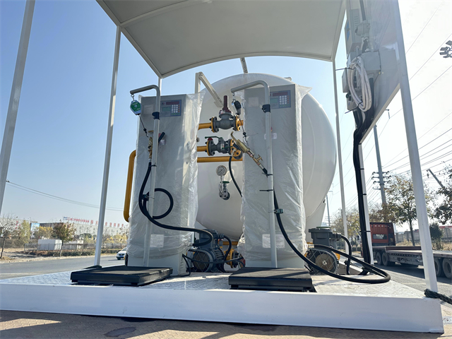 Station intelligente de distribution de gaz Lpg 100cbm