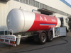 Transport GPL 25cbm sur camion HOWO